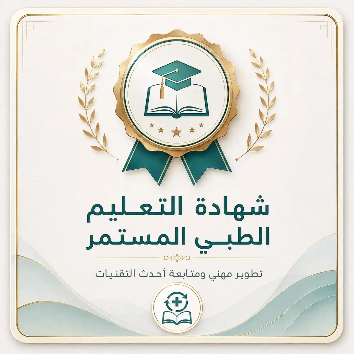 📚 شهادة التعليم الطبي المستمر