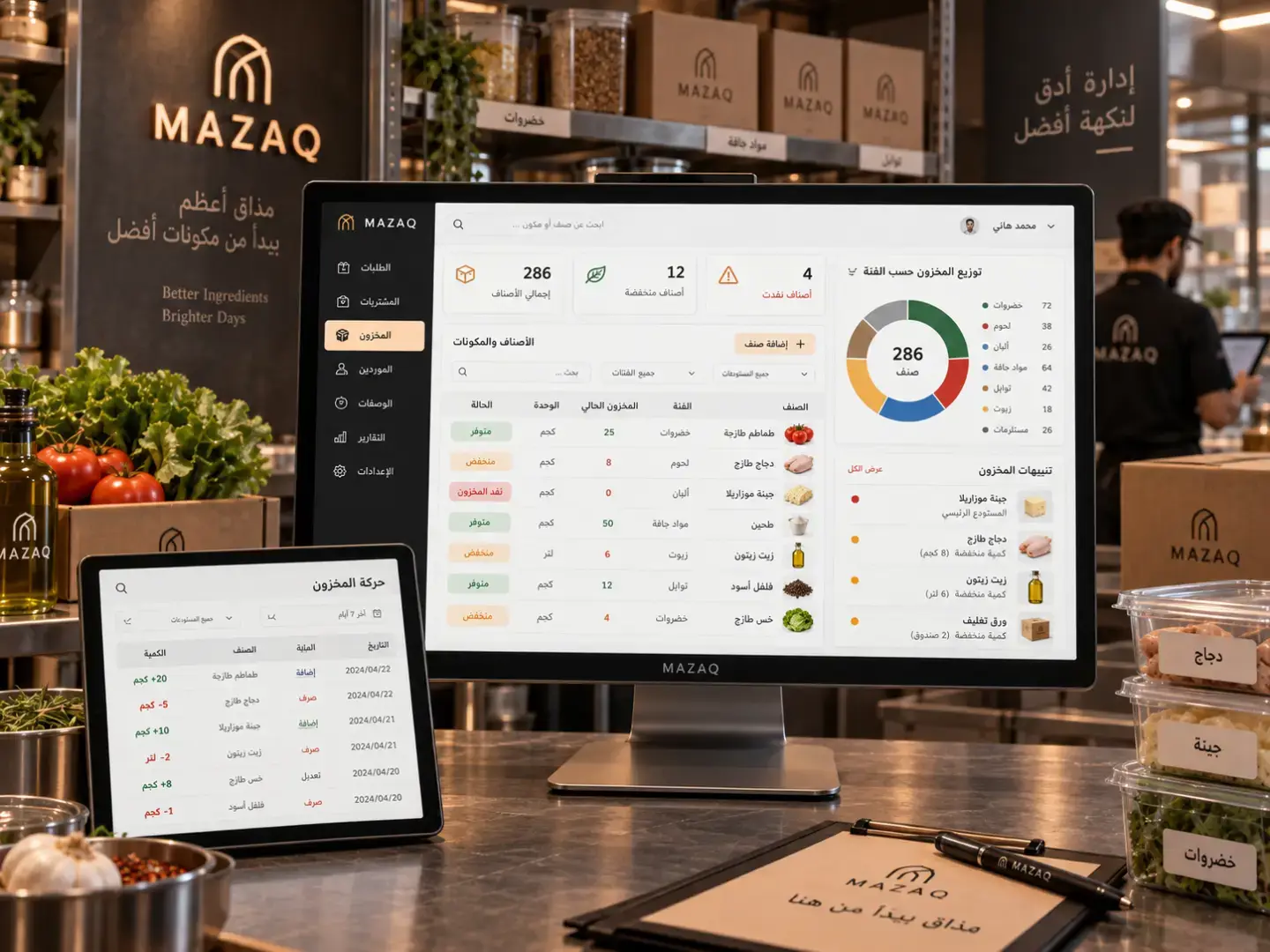 مذاق لادارة المطاعم والكافيهات